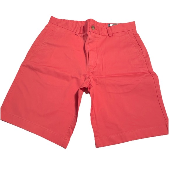 Vineyard Vines Shep & Ian Flat Front Breaker Shorts Men's Sz 31 Light Red Salmon - Picture 1 of 5